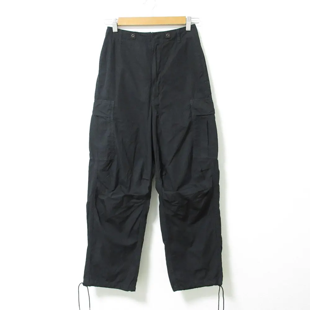 22SS THE SHINZONE シンゾーン WIND OVER PANTS コットン ワイド カーゴパンツ 22MMSPA06 34 ブラック