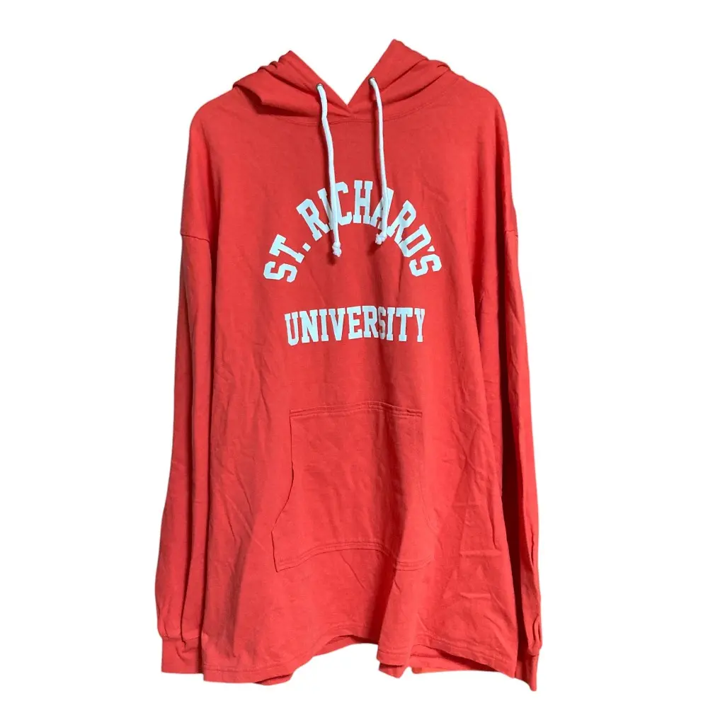 23SS SHINZONE シンゾーン HOODIE LONG TEE プリント フーディー パーカー Tシャツ カットソー 23MMSCU10 F レッド