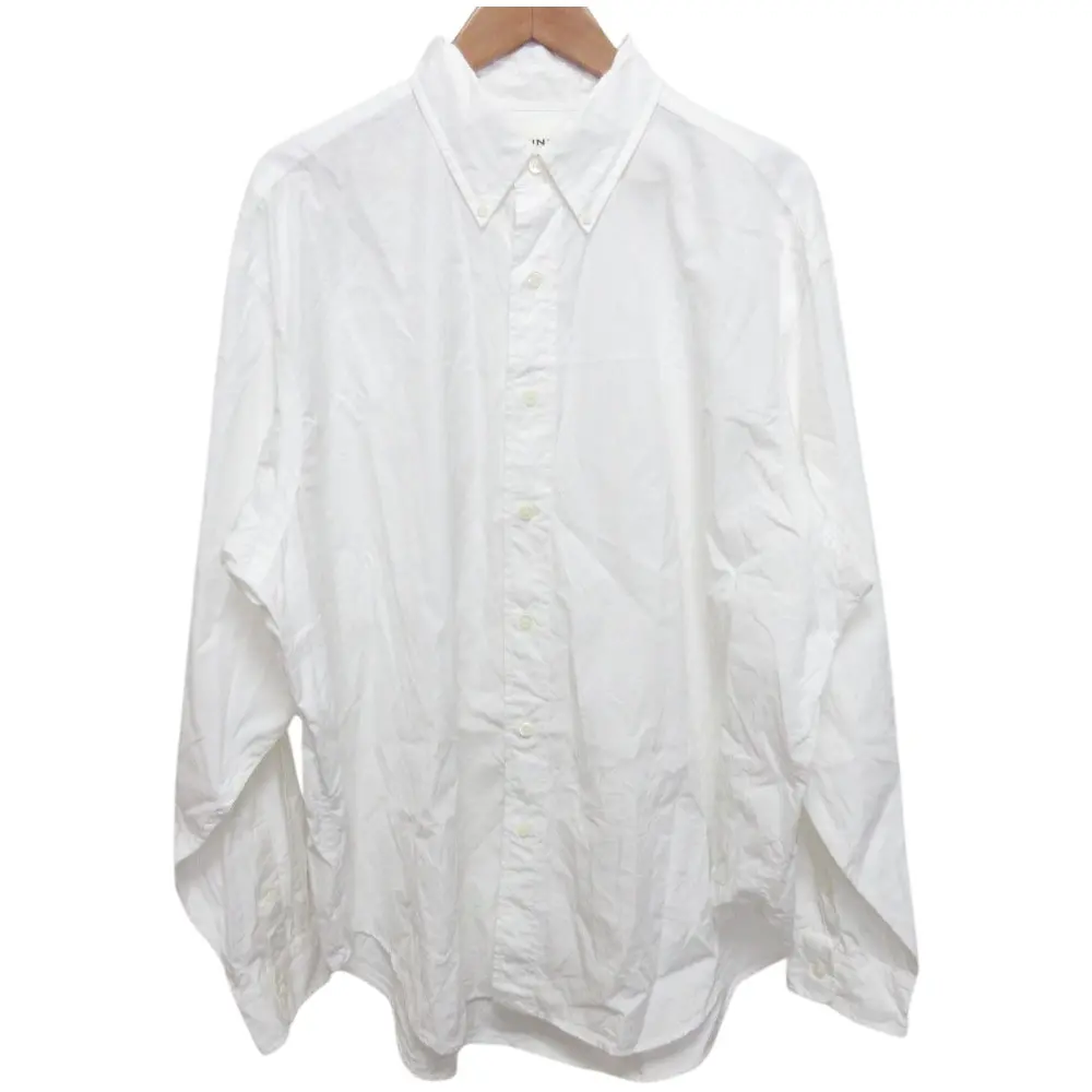 THE SHINZONE シンゾーン DADDY SHIRT ボタンダウンシャツ サイズRS ホワイト