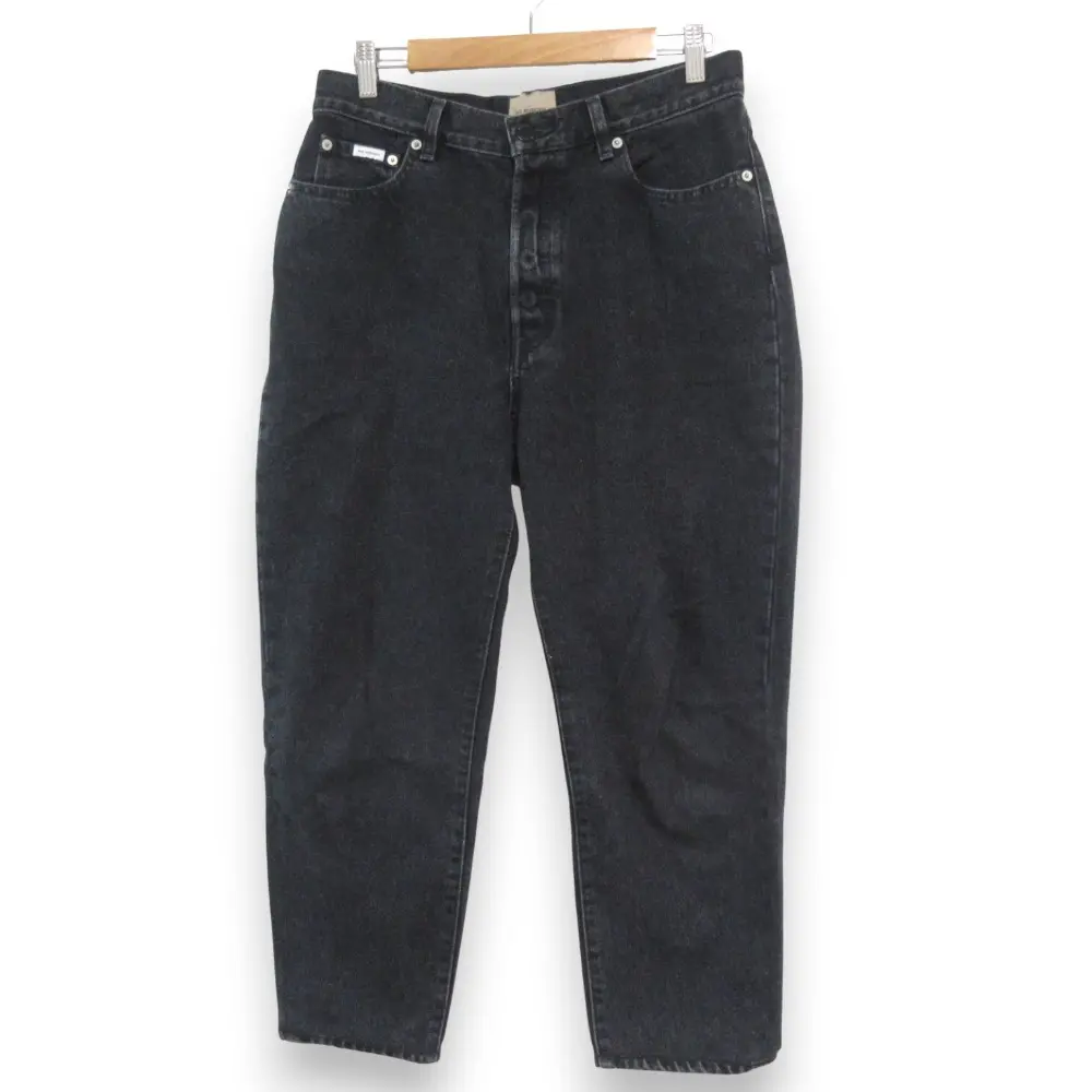 THE SHISHIKUI ザシシクイ EASY JEANS BLACK デニムパンツ サイズ38 ブラック