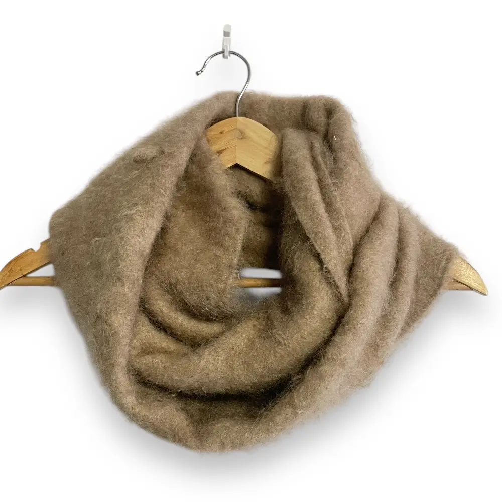Theory luxe セオリーリュクス FUR CASHMERE CARA カシミヤ100％ ファー ニット スヌード マフラー ネックウォーマー F ベージュの買取実績【2024年9月買取】