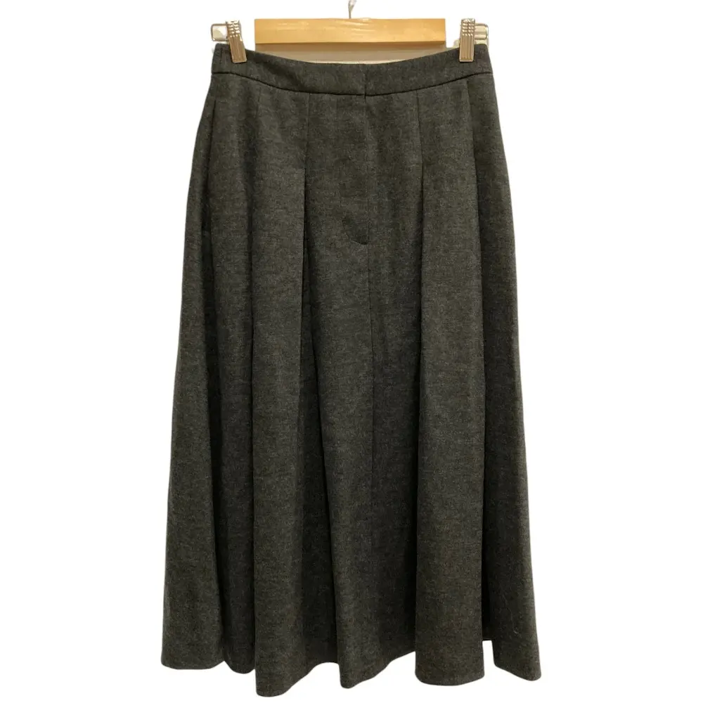 未使用 22AW セオリーリュクス カシミヤ混Aラインスカート 未使用 22AW