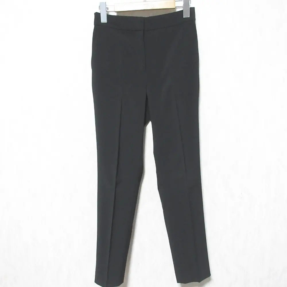 22SS theory luxe セオリーリュクス SYCAMORE CAROL イージー スリム テーパードパンツ スラックス 03-2206415 36 ブラック