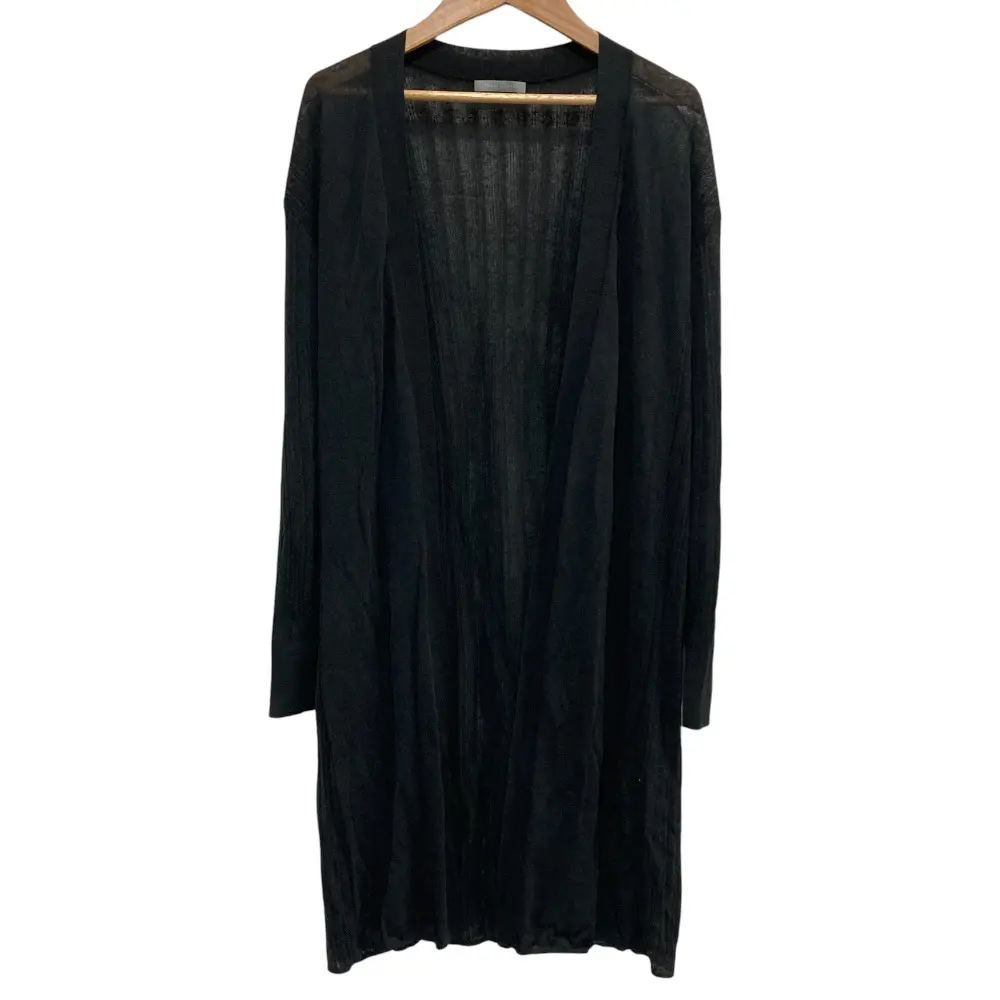 ✨美品✨theory luxe セオリーリュクス ロングジレ 黒 38 中古・古着通販】theory luxe (セオリーリュクス) ロングジレ ブラック