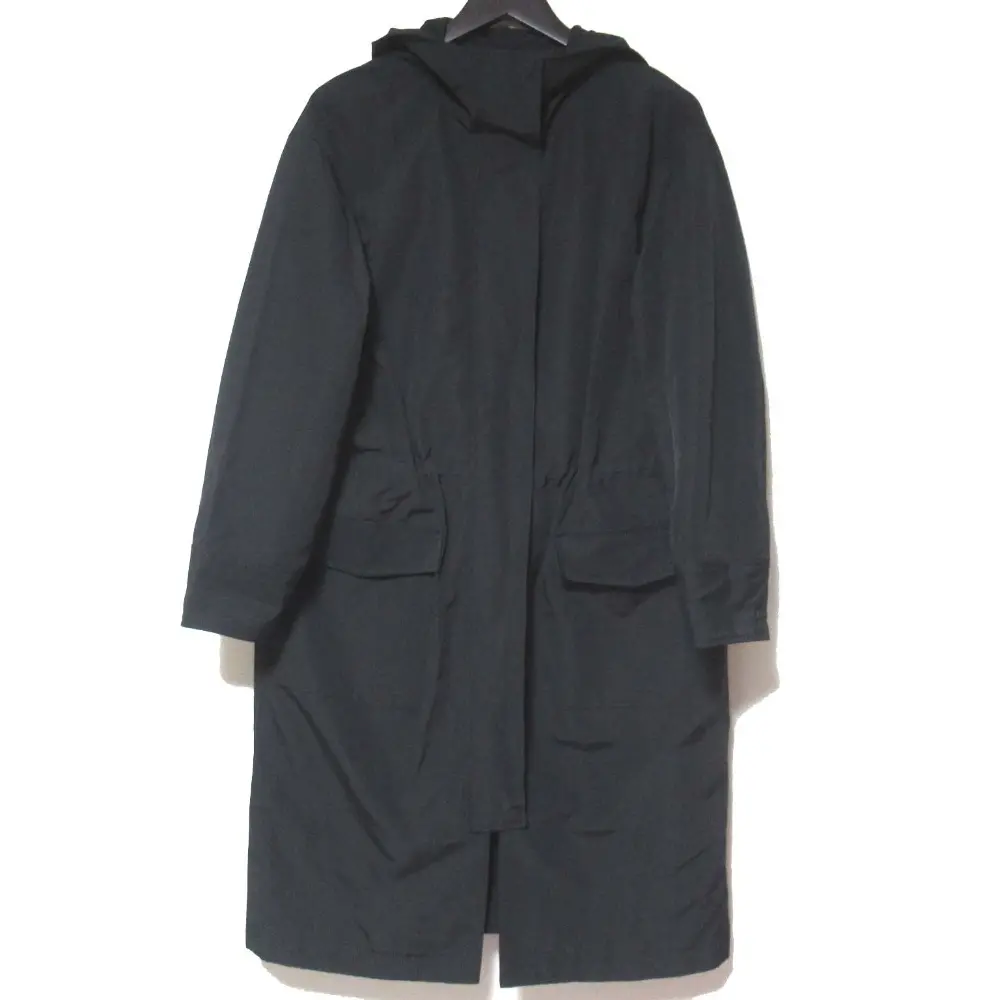 23SS Theory luxe セオリーリュクス DOVER SORINE フーディーコート 38サイズ ブラック