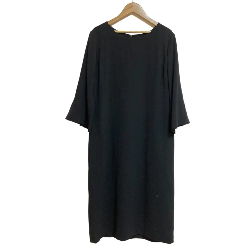 theory luxe セオリーリュクス LIFT LULEA ハーフスリーブ ワンピース サイズ40 ブラック