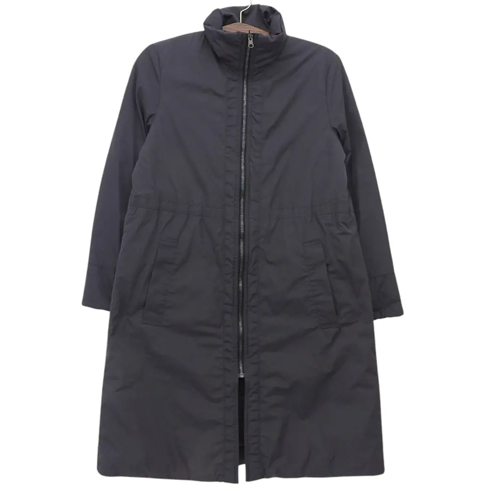 22AW Theory luxe セオリーリュクス REVER FACE KINDRA リバーシブルパデッドコート サイズ38 グレー