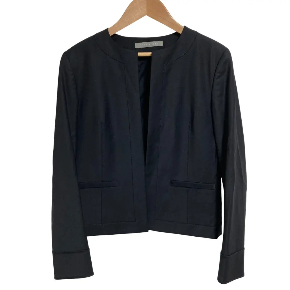 Theory luxeセオリーリュクス 2023SS ブルゾン ジャケット 23SS theory luxe セオリーリュクス ROW CREPE KARRI ジップアップ