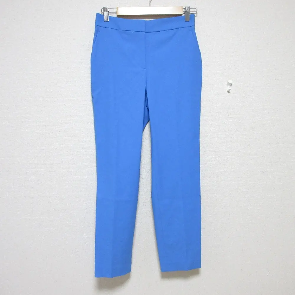 23SS theory luxe セオリーリュクス ARIOSA CAROL 2 スリムパンツ スラックス 38 ブルー