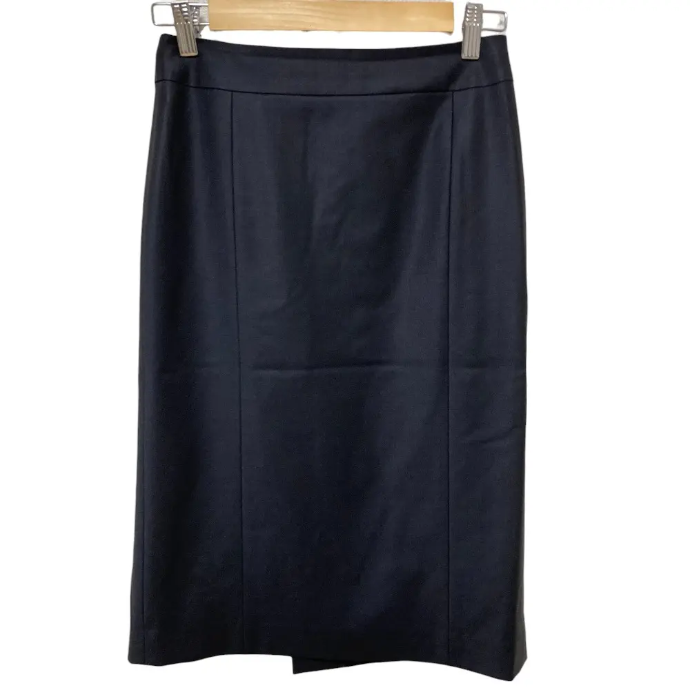 24SS Theory luxe セオリーリュクス EXECUTIVE VEVILA L2 スカート サイズ34 ブラック