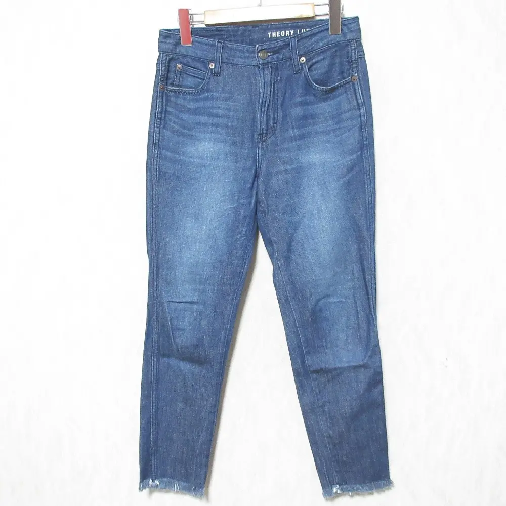 theory luxe セオリーリュクス CELLULAR DENIM MARIANA デニムパンツ ジーンズ サイズ36 ブルー