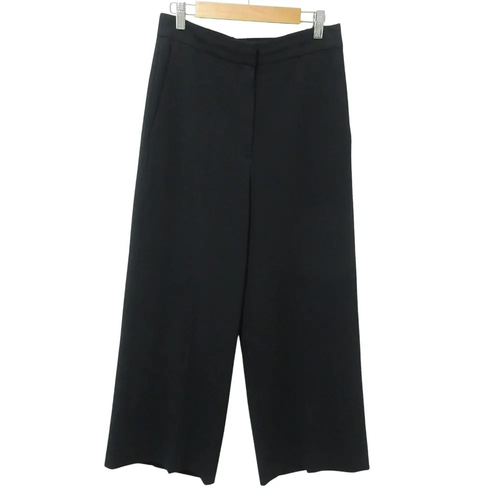 25SS Theory luxe セオリーリュクス LUVE IDANA ワイドパンツ スラックス 40 ブラック