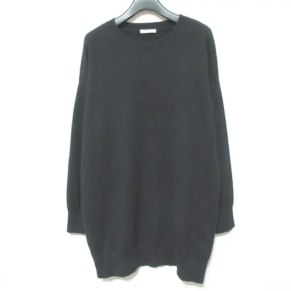 theory luxe セオリーリュクス クルーネック カシミヤ100％ ニット セーター サイズ38 ブラック