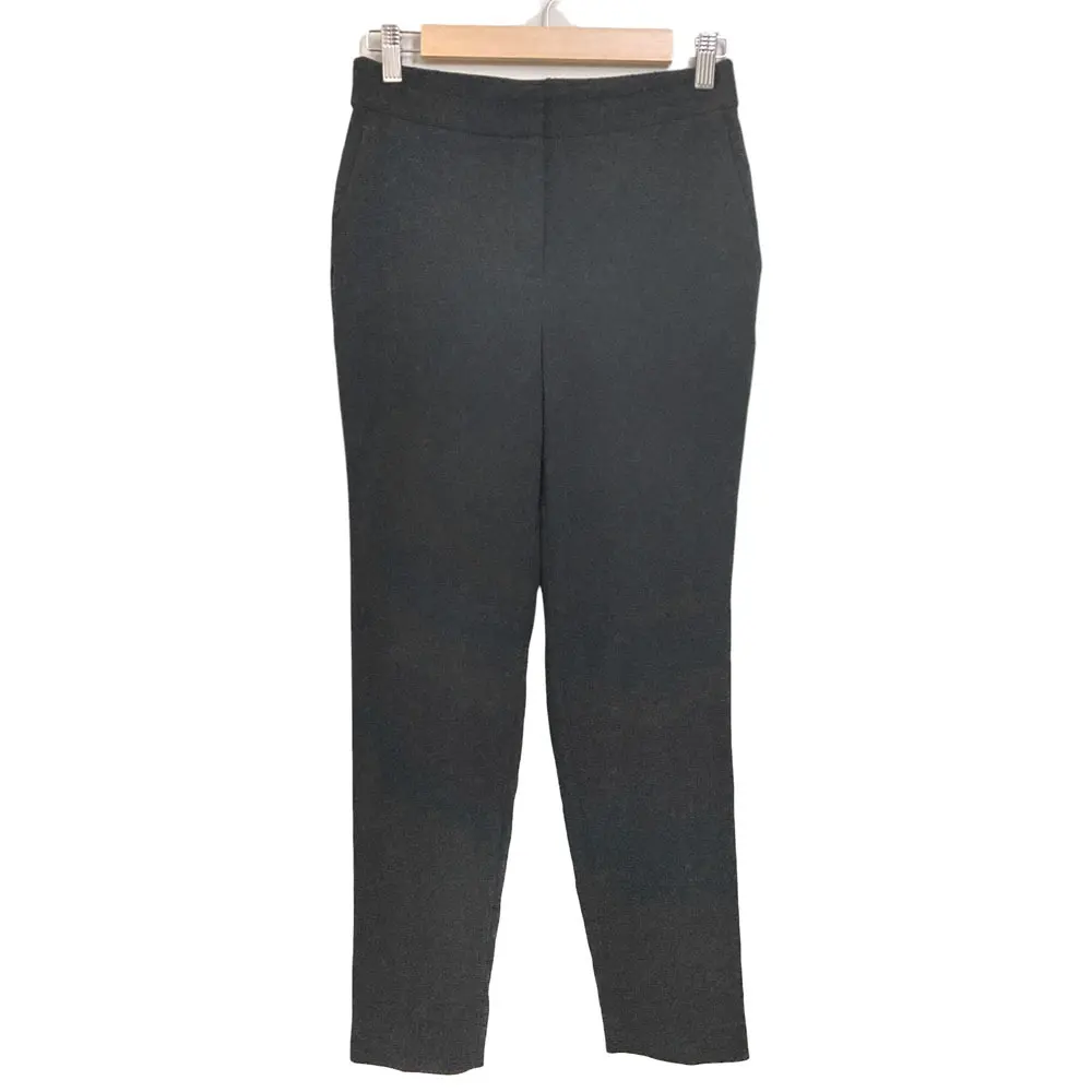 23SS Theory luxe セオリーリュクス ROW CREPE CAROL 2 イージーパンツ サイズ38 ブラック