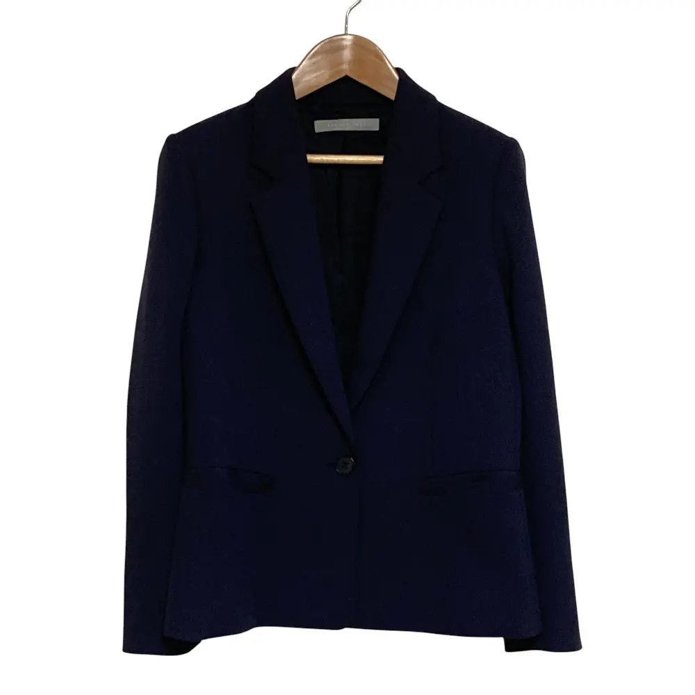 24SS Theory luxe セオリーリュクス COSIMO KALIE ストレッチ テーラードジャケット サイズS32 ダークネイビー