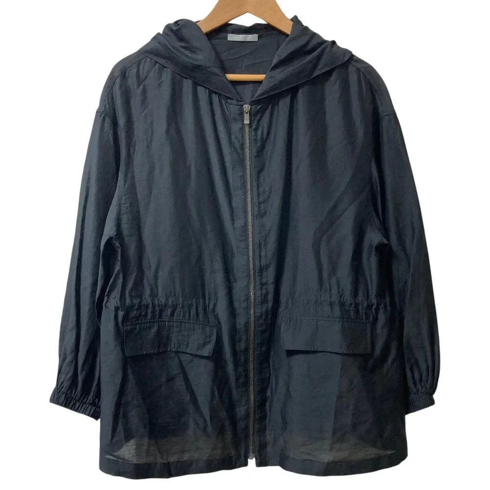25SS theory luxe セオリーリュクス TORI ジップアップ パーカー サイズ38 ブラックの買取実績【2026年1月買取】