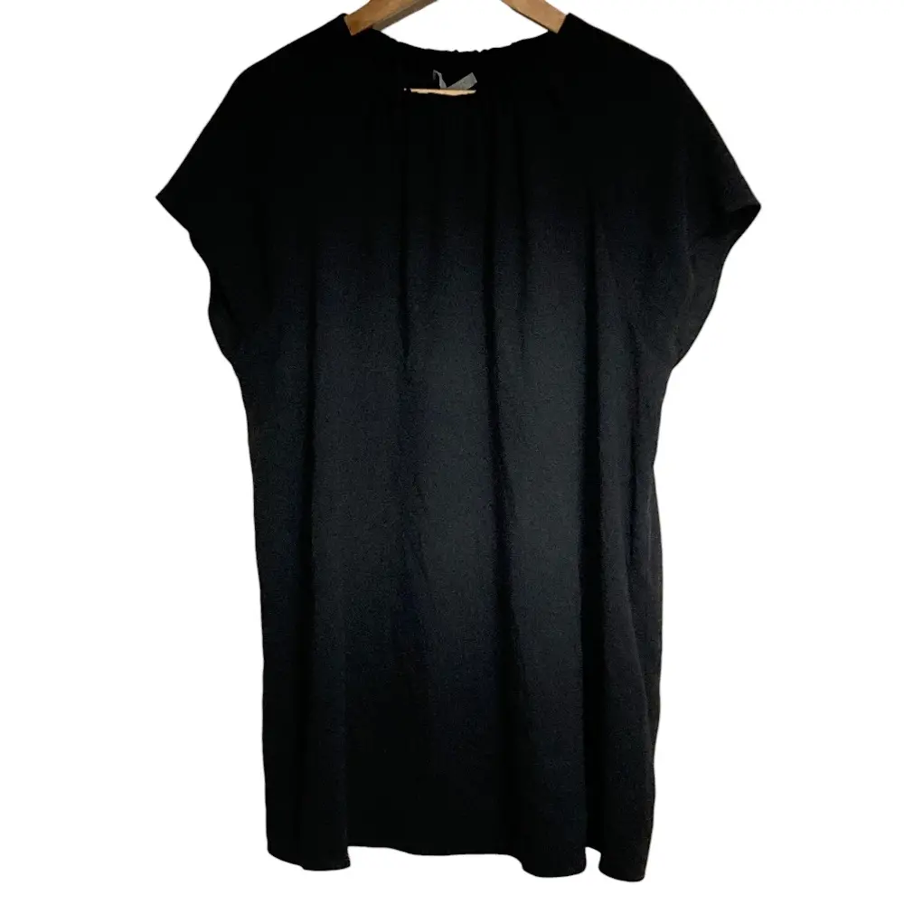 24SS Theory luxe セオリーリュクス FLOW ブラウス 038 ブラック