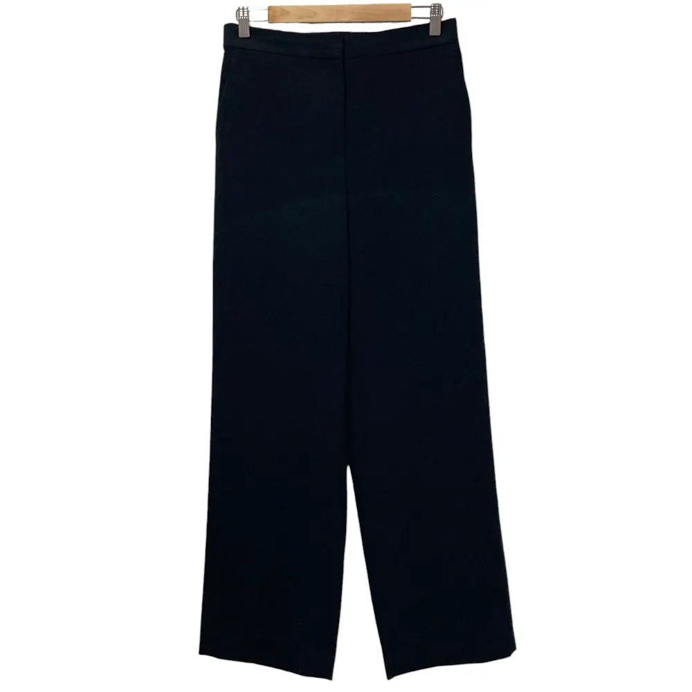 23AW Theory luxe セオリーリュクス LIVE2 ワイドスラックス パンツ 42 ブラック