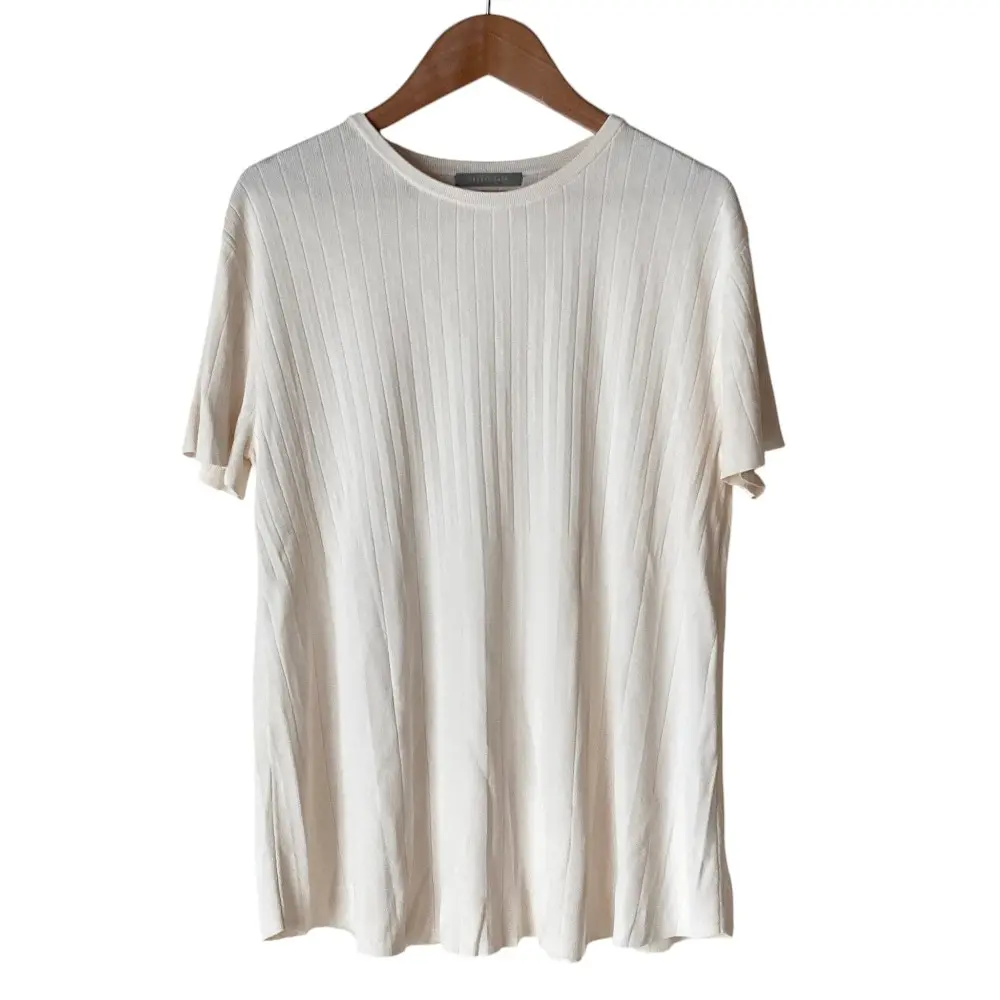23SS Theory luxe セオリーリュクス CHIARO ニットカットソー 38 アイボリー