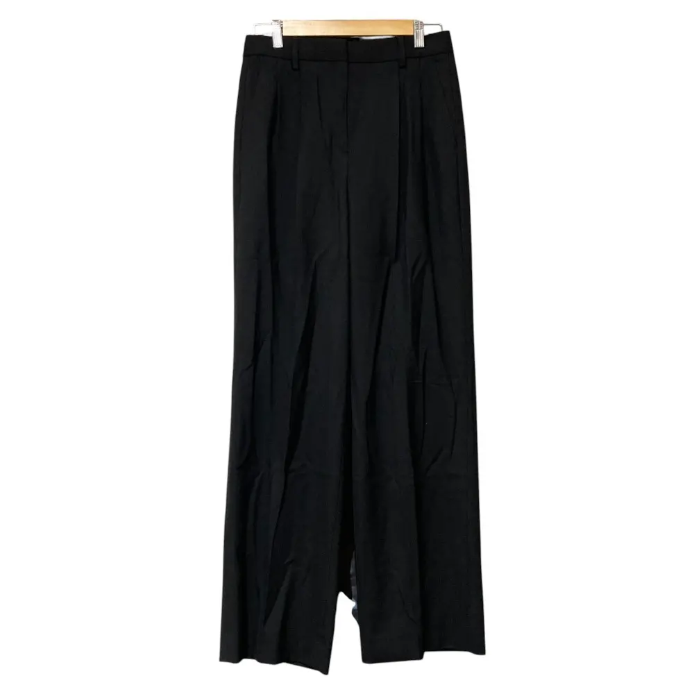 23AW theory luxe セオリーリュクス LILIAN ALEXA スラックス パンツ サイズ38 ブラック