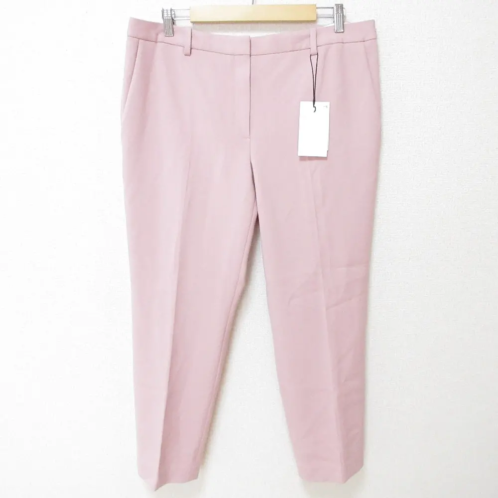 21SS Theory セオリー BISTRETCH DOUBLE 3 TREECA 4 J ストレッチ スラックスパンツ 大きいサイズ 14 ピンク
