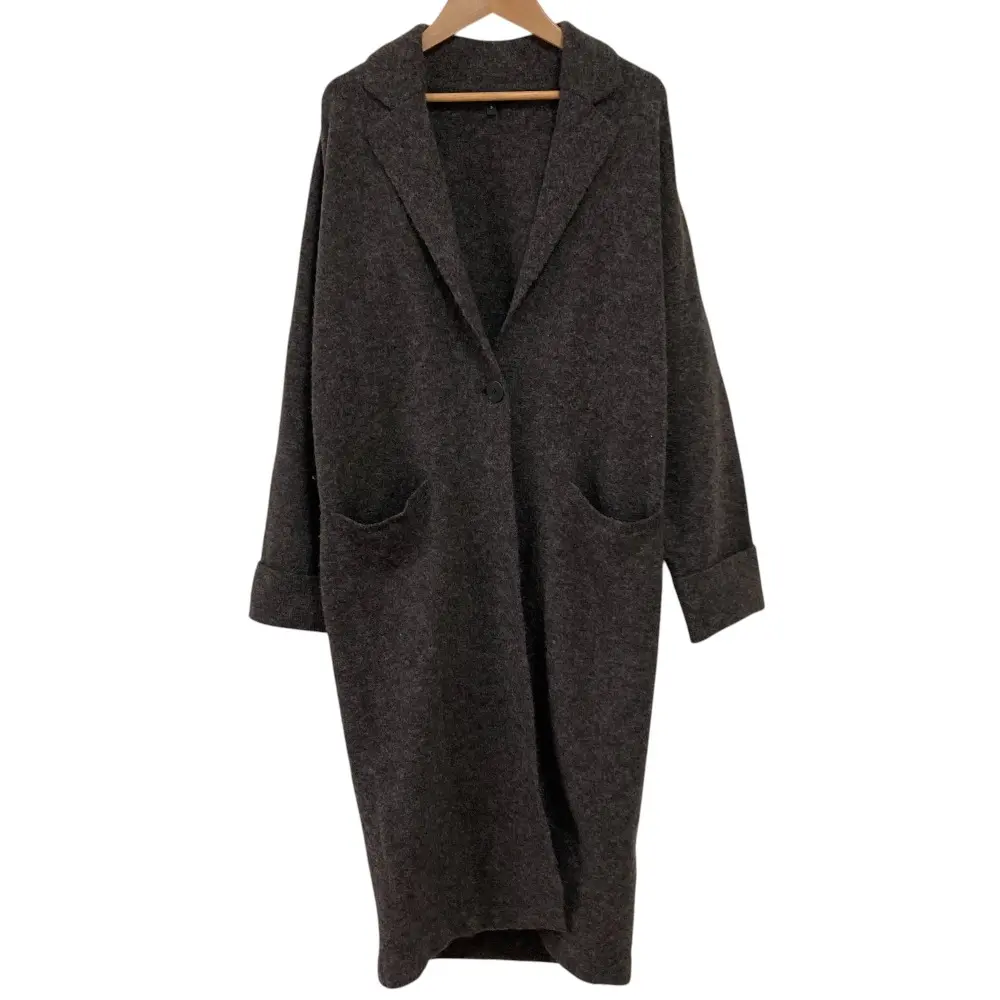 Theory セオリー FINE AVALON 2 MELISANDRE F ロングカーディガン コーディガン ニットコート S グレーブラウン