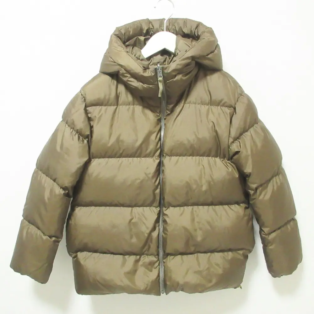 Theory セオリー リバーシブル ダウンジャケット ブルゾン P カーキブラウン