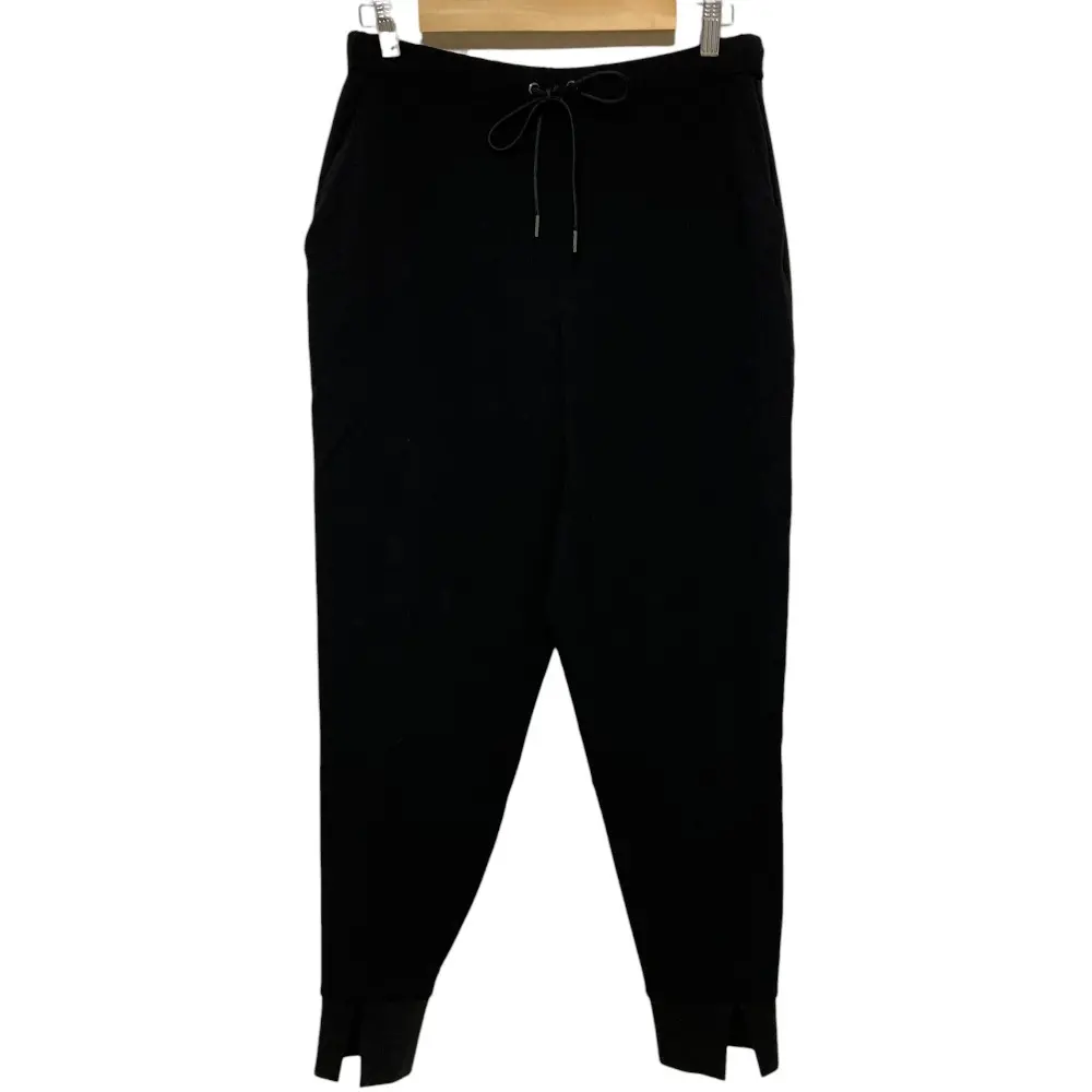 22AW Theory セオリー Double Knit LT N Slouchy Jogger イージージョガーパンツ サイズL ブラック
