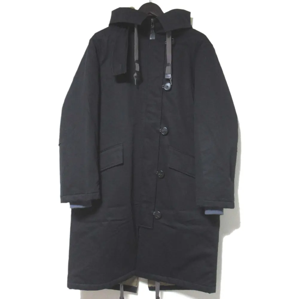 22AW Theory Project セオリープロジェクト TRENCH COTTON WC05 N-3B パデッド モッズコート Sサイズ ブラックの買取実績【2025年6月買取】