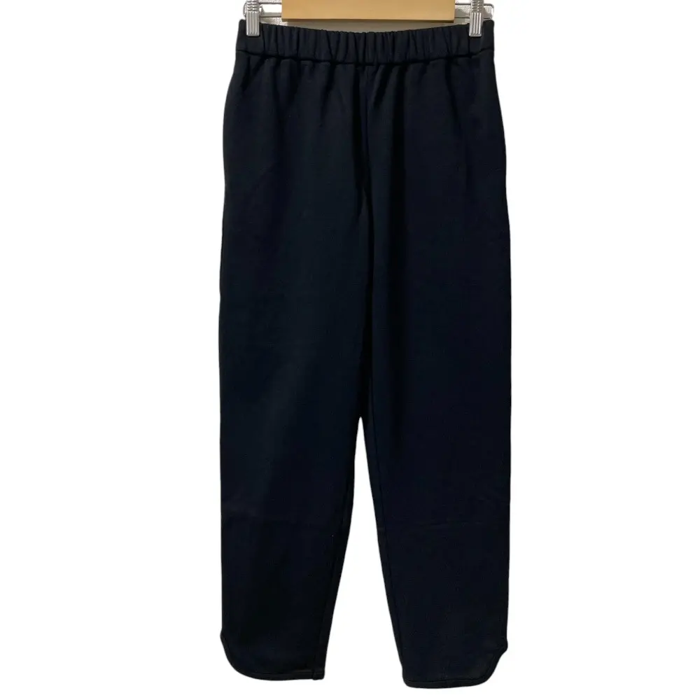 24SS theory セオリー SMOOTH TERRY NOTCH JOGGER イージーパンツ サイズP ブラック