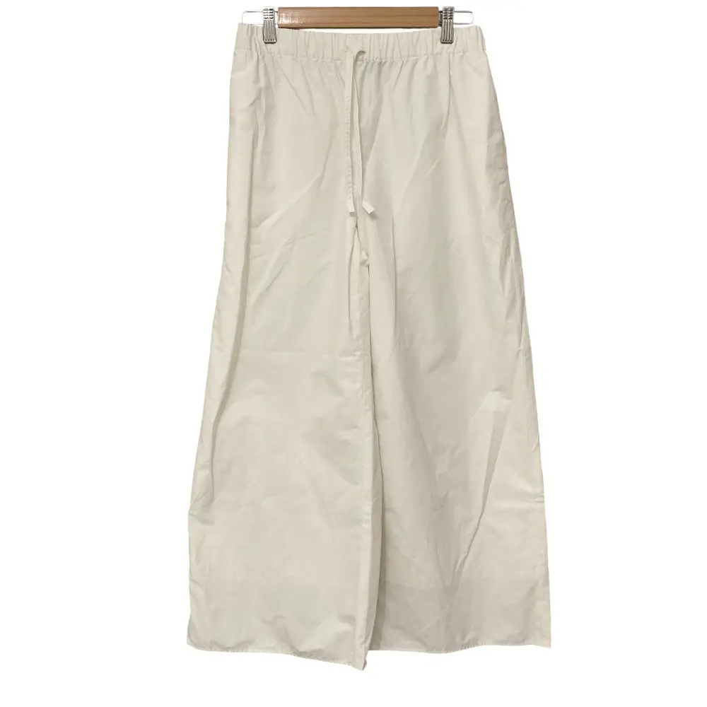 Theory セオリー AIRY POLY EASY WIDE PO ワイドパンツ S ホワイト