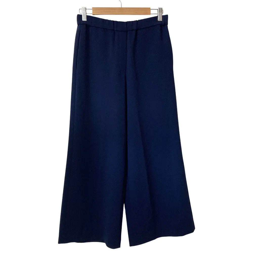 Theory セオリー ADMIRAL CREPE ALKES B ワイドパンツ サイズS ネイビー