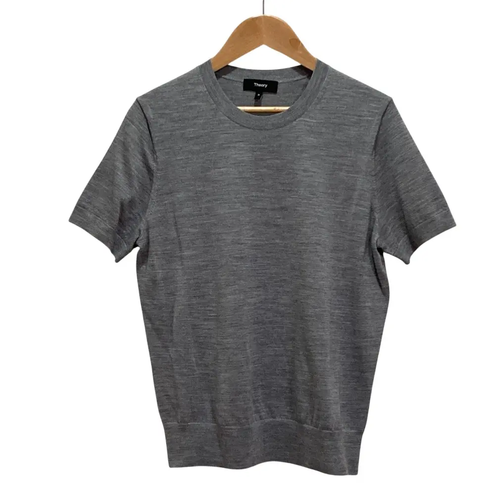 24AW Theory セオリー REGAL WOOL ベーシックニットTシャツ M グレーの買取実績【2025年10月買取】