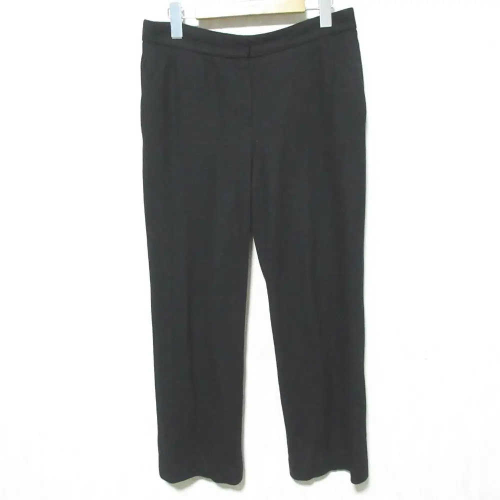 23AW Theory セオリー FINE SMOOTH JSY SLIM ST PANT GB スラックスパンツ サイズ6 ブラック