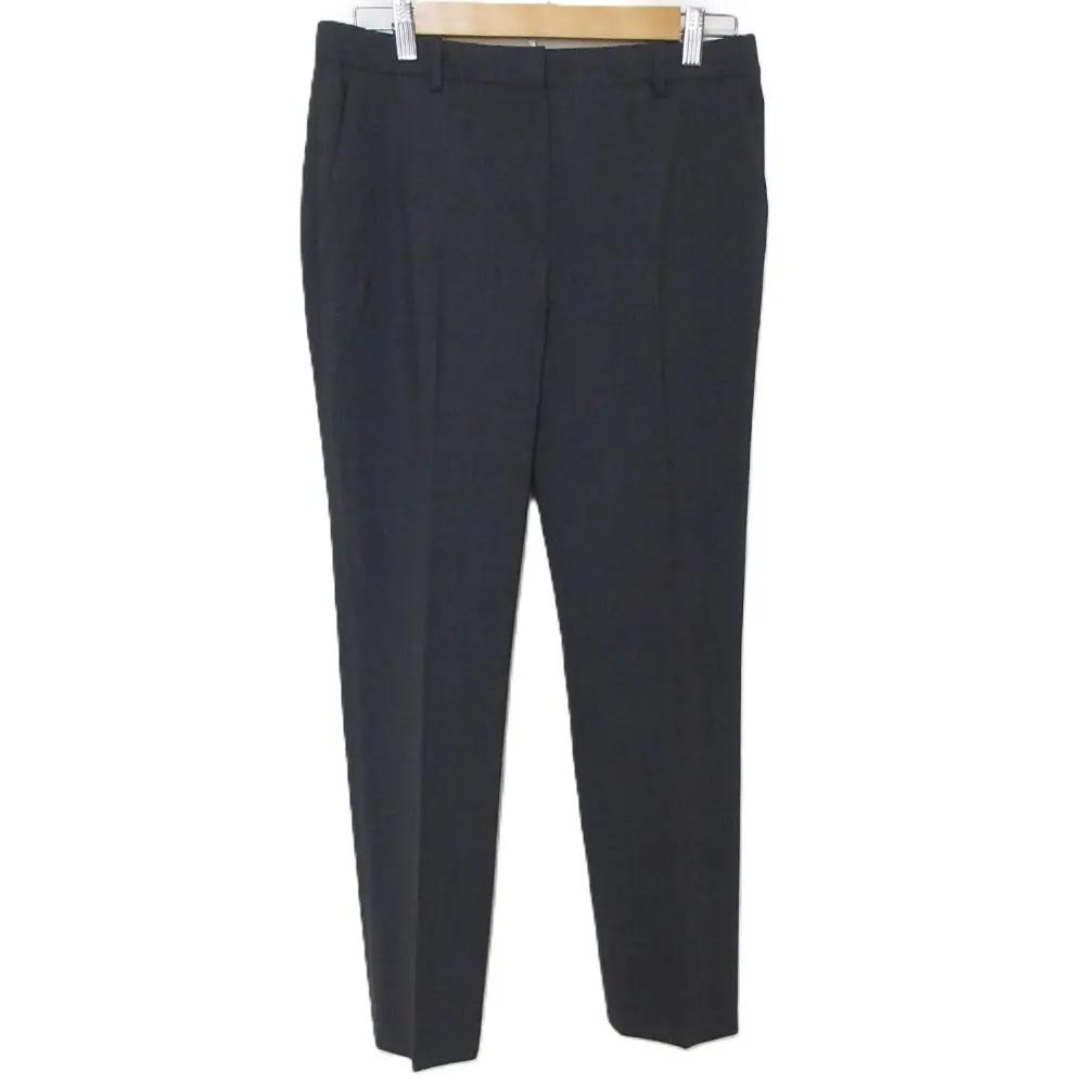 24SS Theory セオリー TRACEABLE WOOL TREECA 4N ストレッチ スラックスパンツ サイズ2 グレー