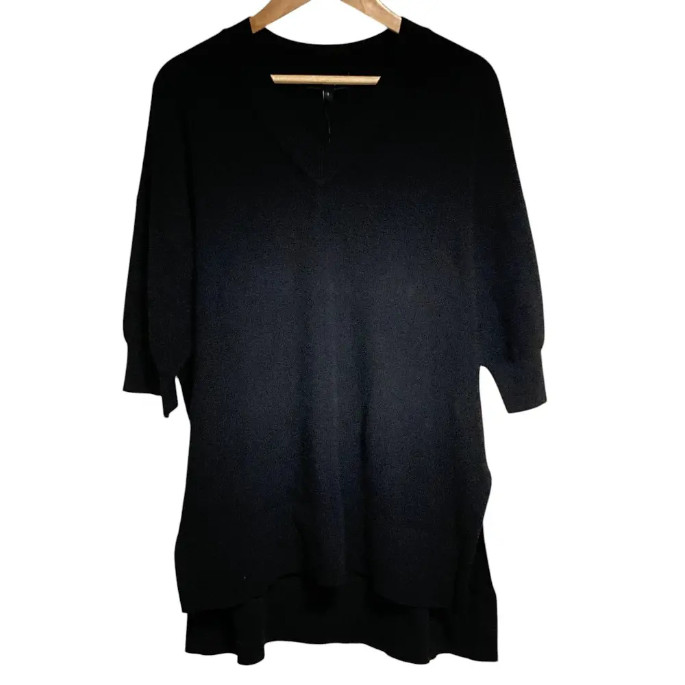 23SS Theory セオリー DRY COTTON 2 ニットカットソー S ブラック