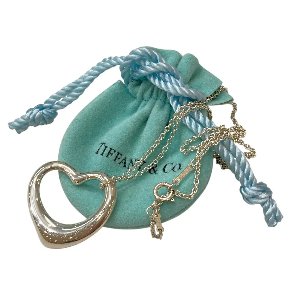 Tiffany＆Co ティファニー ビッグオープンハート ネックレス SV925 シルバー