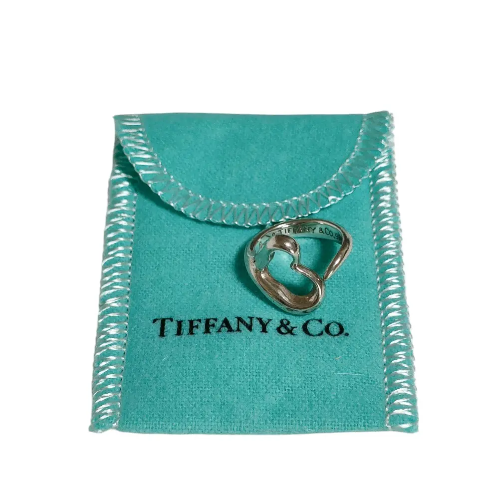 TIFFANY&Co ティファニー エルサペレッティ 925SV オープンハートリング 指輪 6号 シルバー