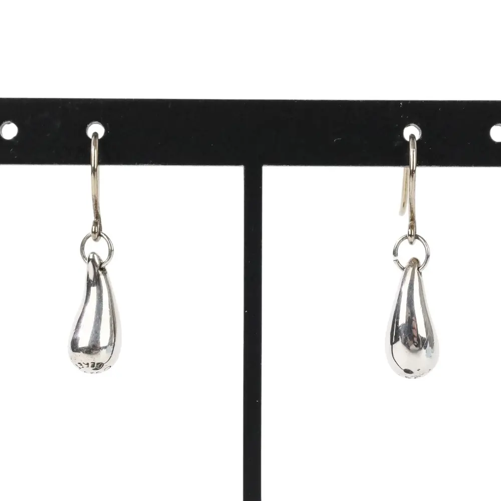 Tiffany & Co. ティファニー エルサペレッティ ティアドロップ フックピアス sv925 シルバー