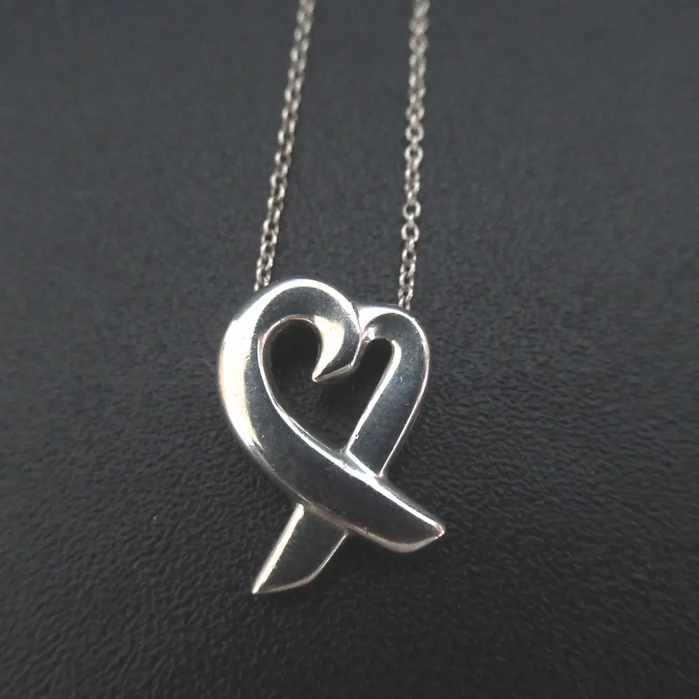 Tiffany&Co ティファニー 925SV パロマピカソ ラビングハート ネックレス シルバー