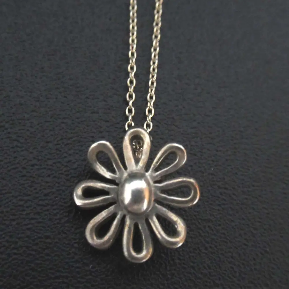 Tiffany&Co ティファニー 925SV パロマピカソ デイジー フラワーモチーフ ネックレス シルバー