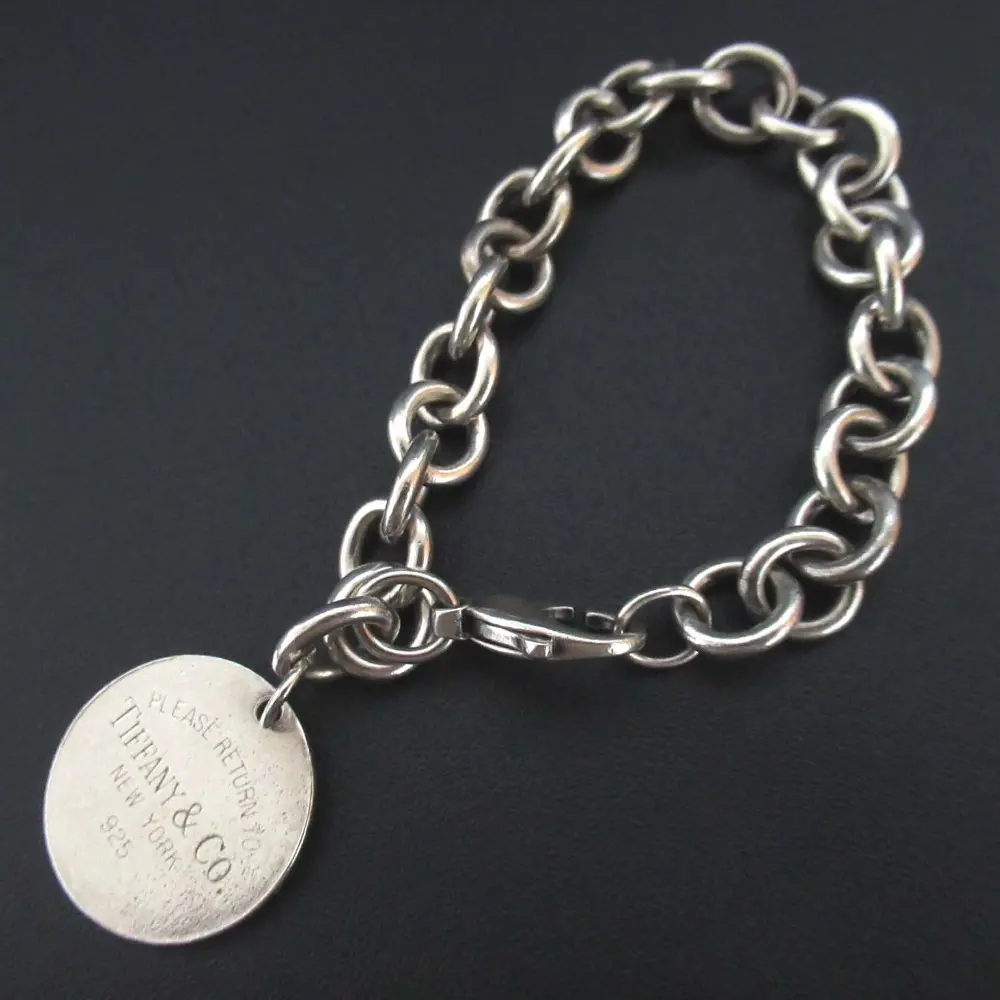 Tiffany&Co ティファニー 925SV プリーズリターントゥ チェーン ブレスレット シルバー