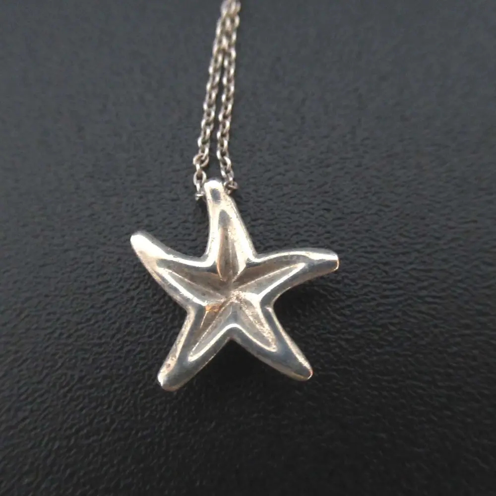 Tiffany&Co ティファニー 925SV エルサペレッティ スターフィッシュ ネックレス シルバー
