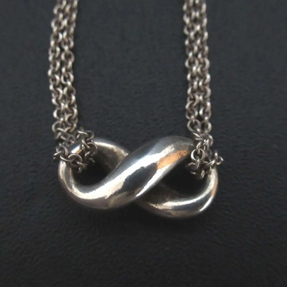 Tiffany&Co ティファニー 925SV インフィニティ ネックレス シルバー