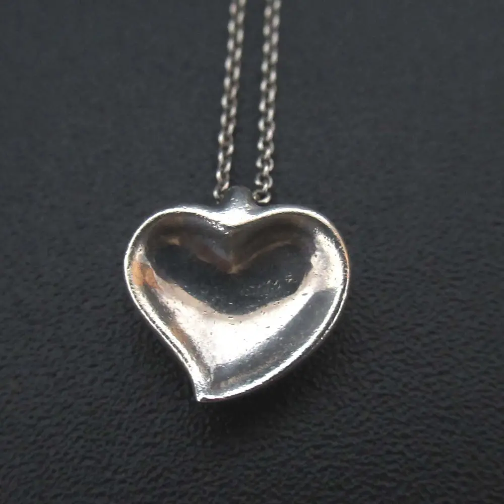 Tiffany&Co ティファニー 925SV フルハート ネックレス シルバー