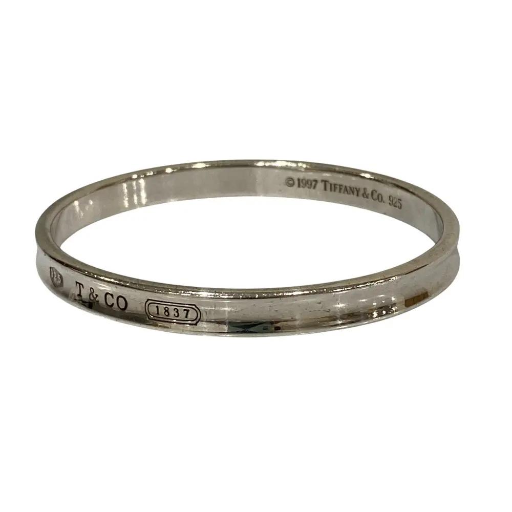 Tiffany&Co. ティファニー 1837 ナローバングル ブレスレット 925 シルバー