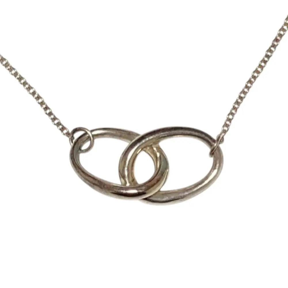 TIFFANY&CO. ティファニー エルサ ペレッティ ダブルループネックレス SV925 シルバー