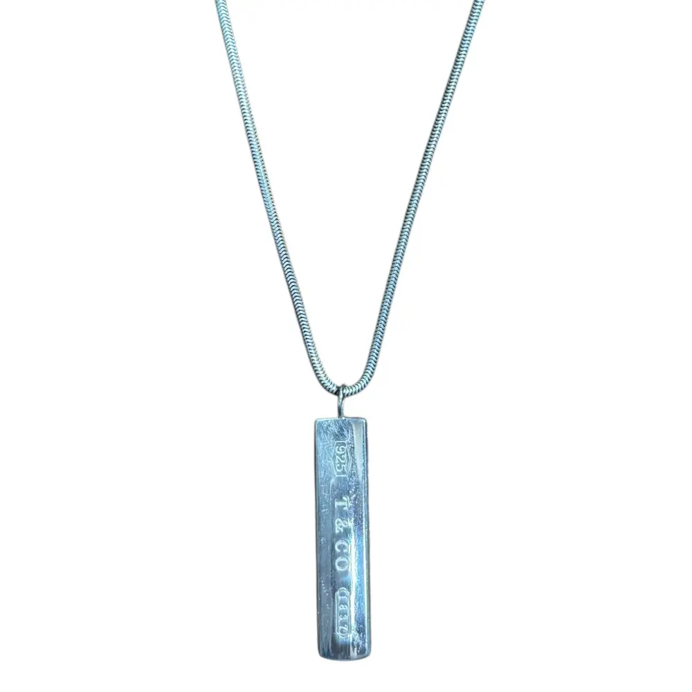 Tiffany&Co. ティファニー 1837 ナローバー ネックレス 925 シルバー