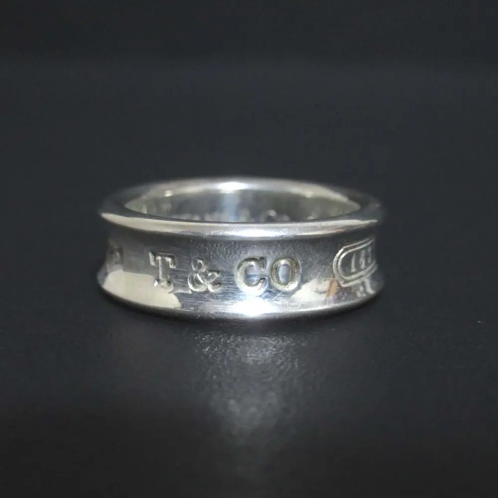 Tiffany&Co ティファニー 1837 リング 指輪 ミディアム 925SV 16号 シルバー