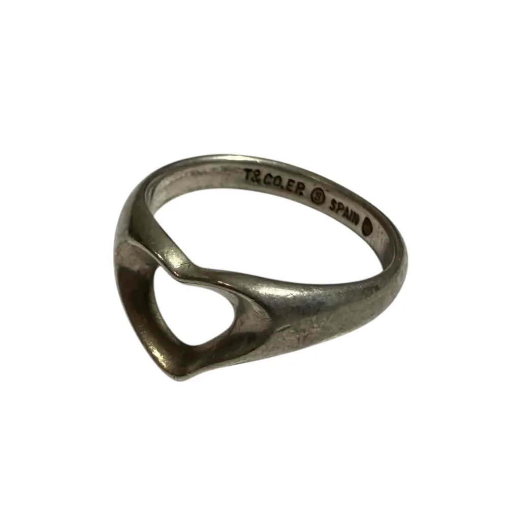 Tiffany&Co. ティファニー オープンハート リング 指輪 11号相当 925 シルバー